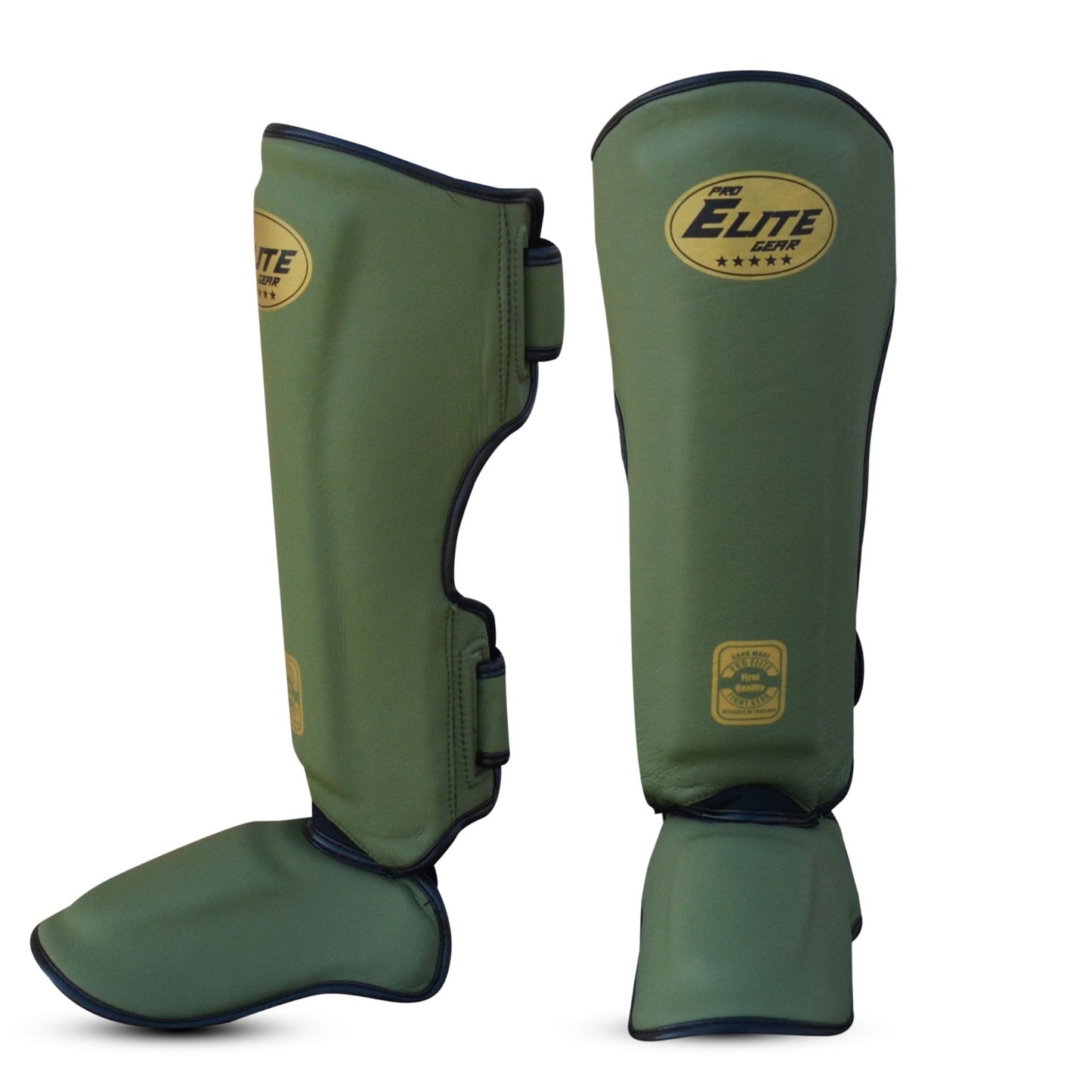Coban Army Green Shin Guards - Premium Protection