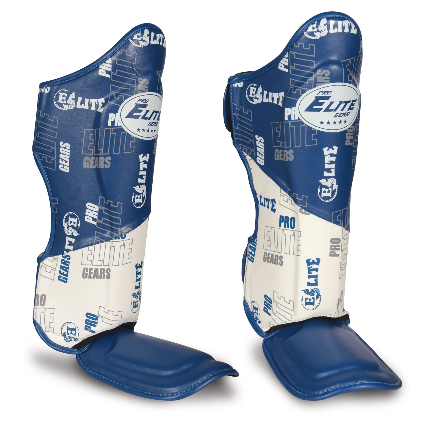 Futuristic 1.0 blauw scheenbeschermers