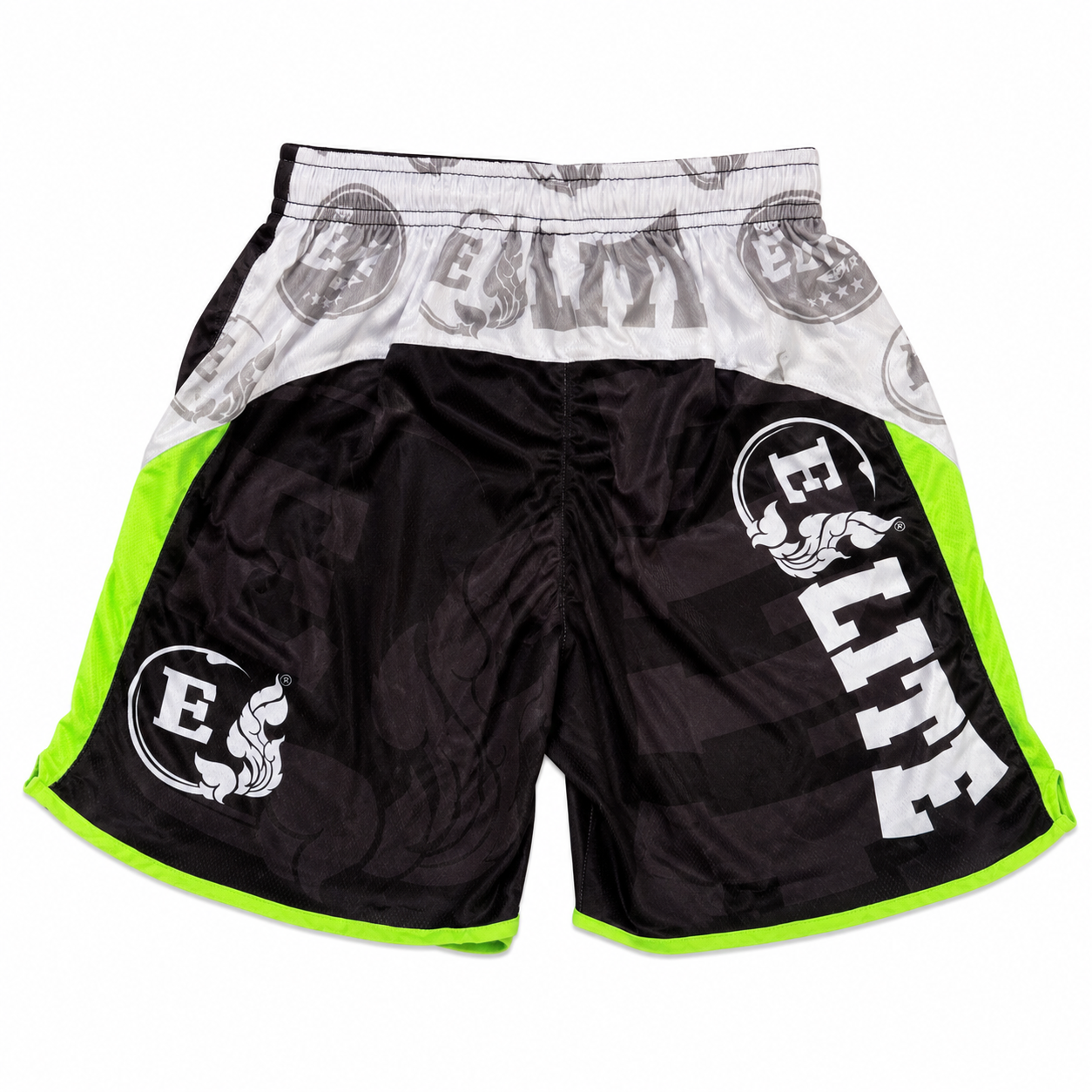 EPG 'Warrior' Black & Green | Elite Pro Gear Mesh Short