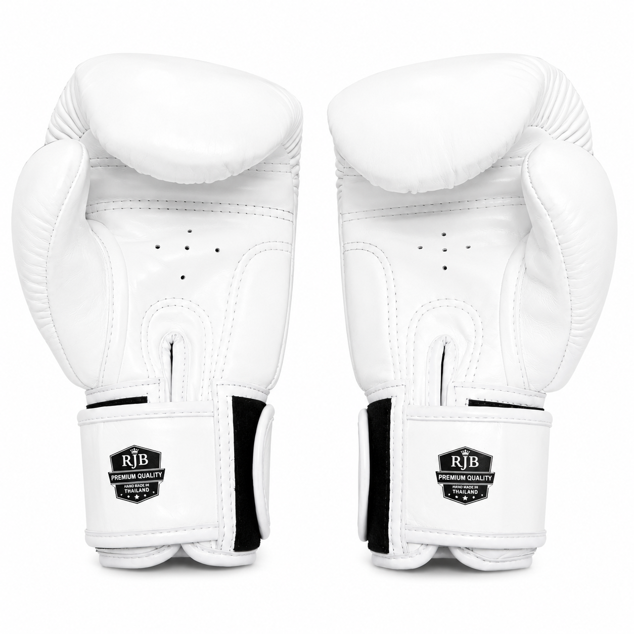 Rajaboxing handschoenen 'Standard White' leer
