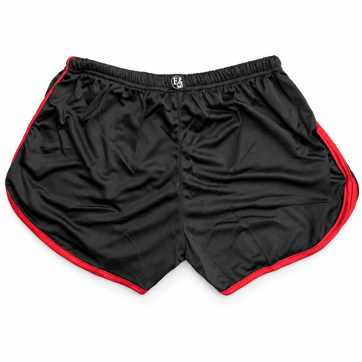 Elite Mesh Short 'Silva' en noir/rouge