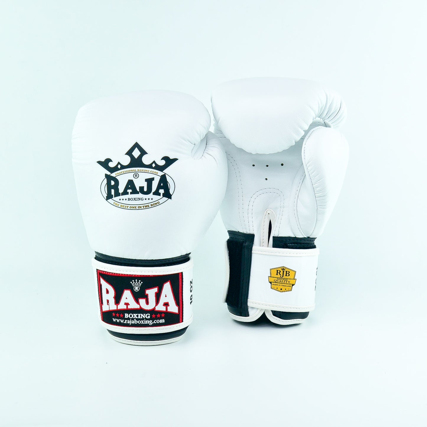 Rajaboxing Gloves 'Standard White' Leather