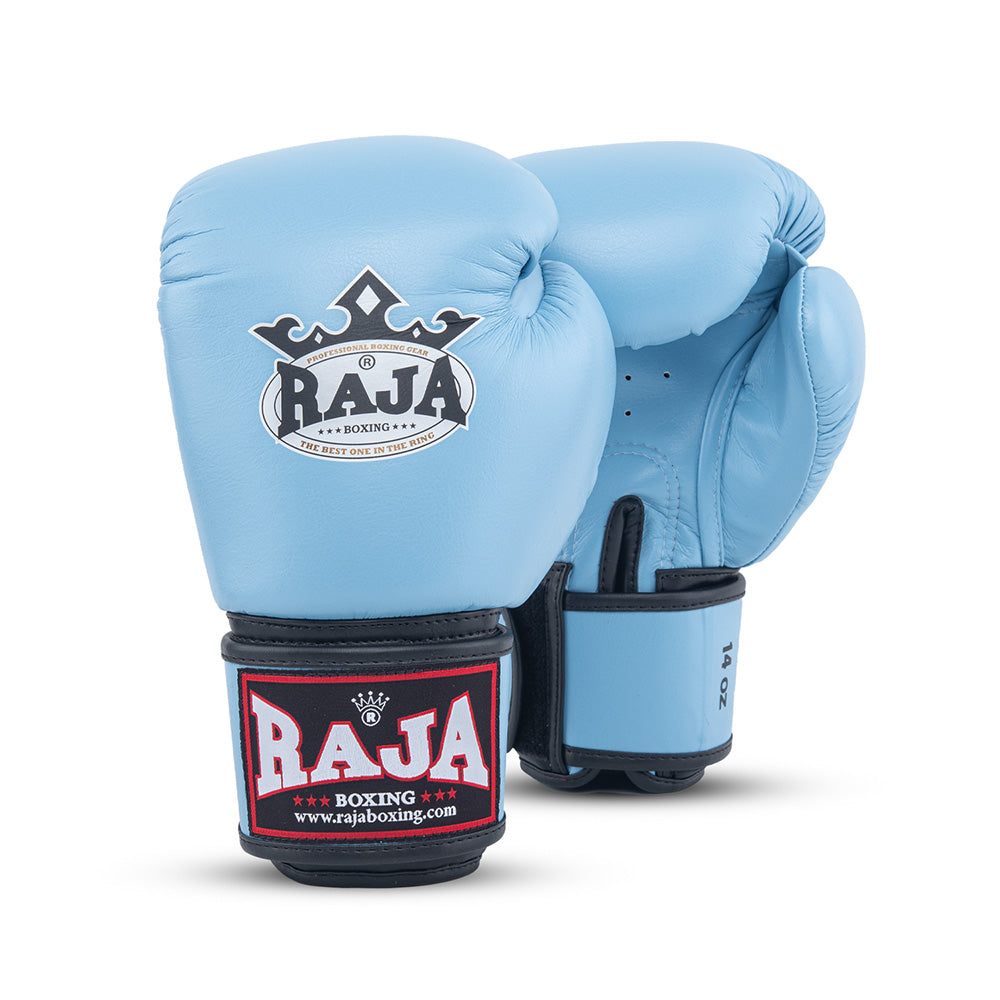 Rajaboxing Gloves 'Standard Sky Blue' Leather