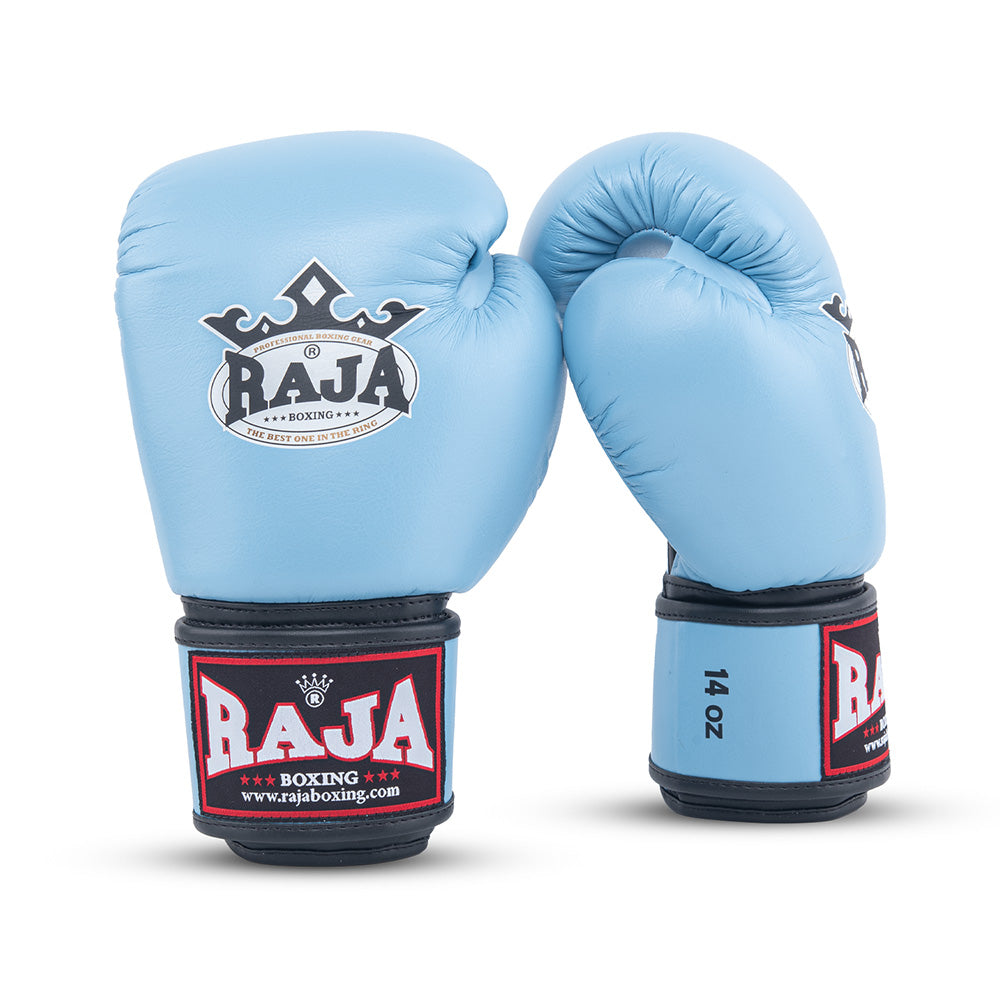 Rajaboxing Gloves 'Standard Sky Blue' Leather