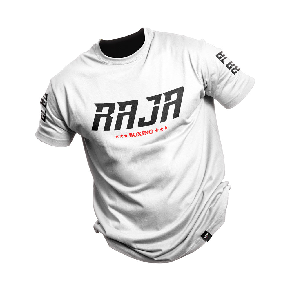 Rajaboxing Tee 'model1 white'