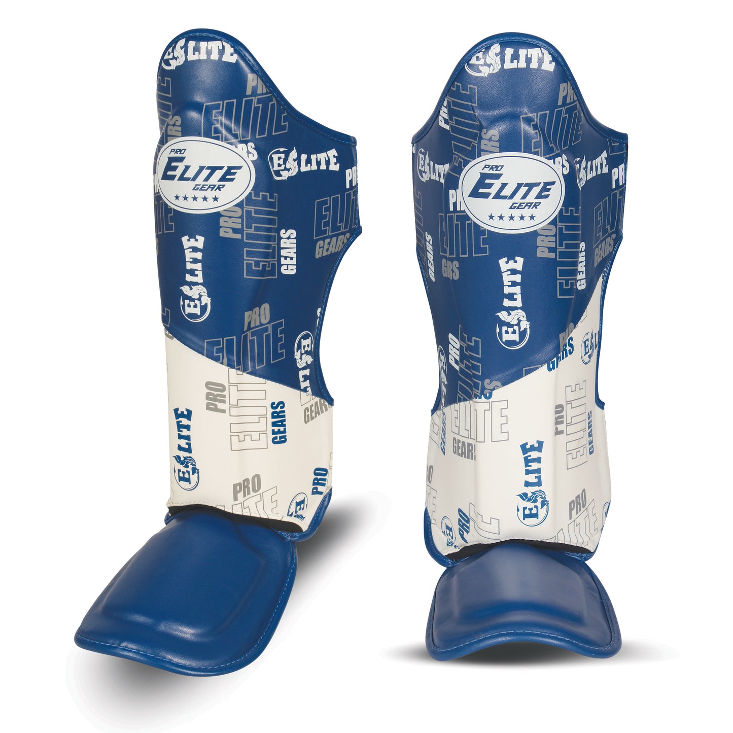 Futuristic 1.0 blauw scheenbeschermers