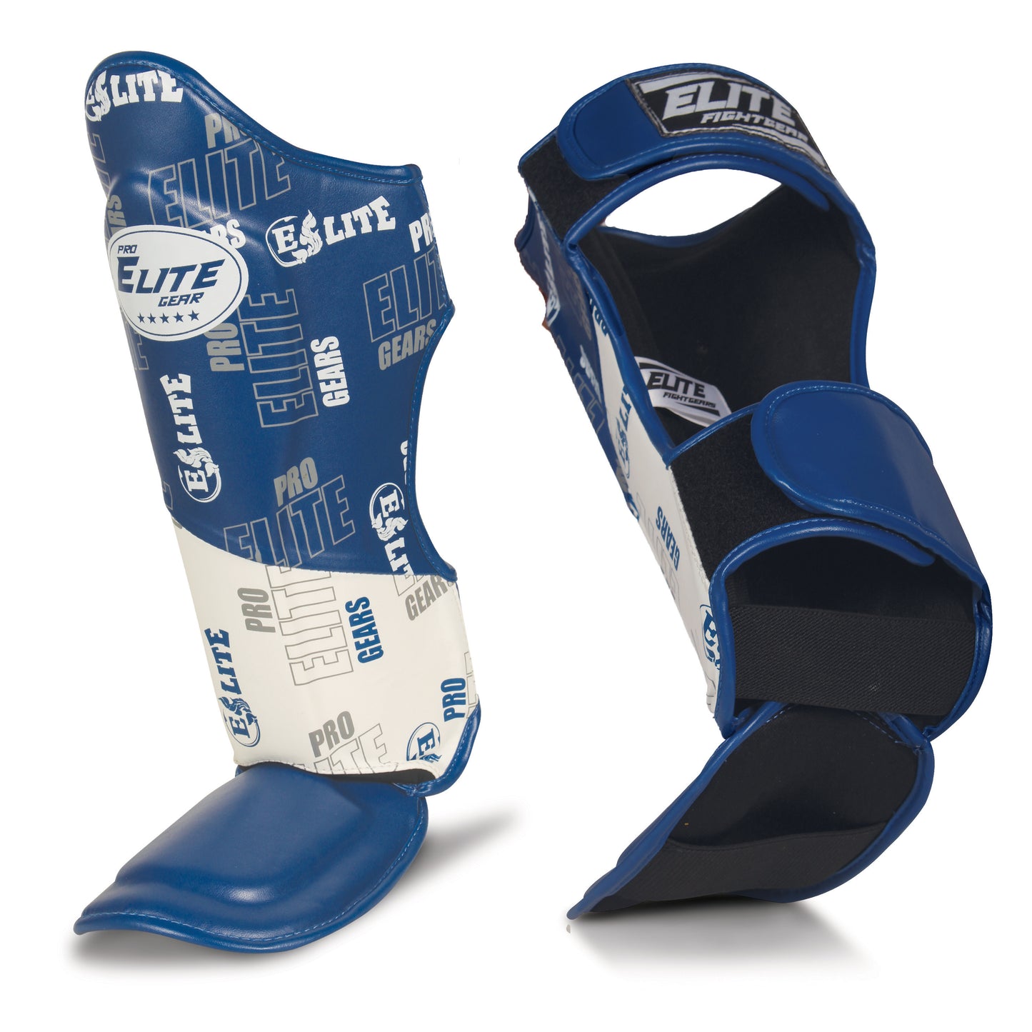 Futuristic 1.0 blauw scheenbeschermers